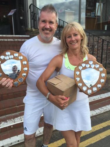 Julie and Simon winners